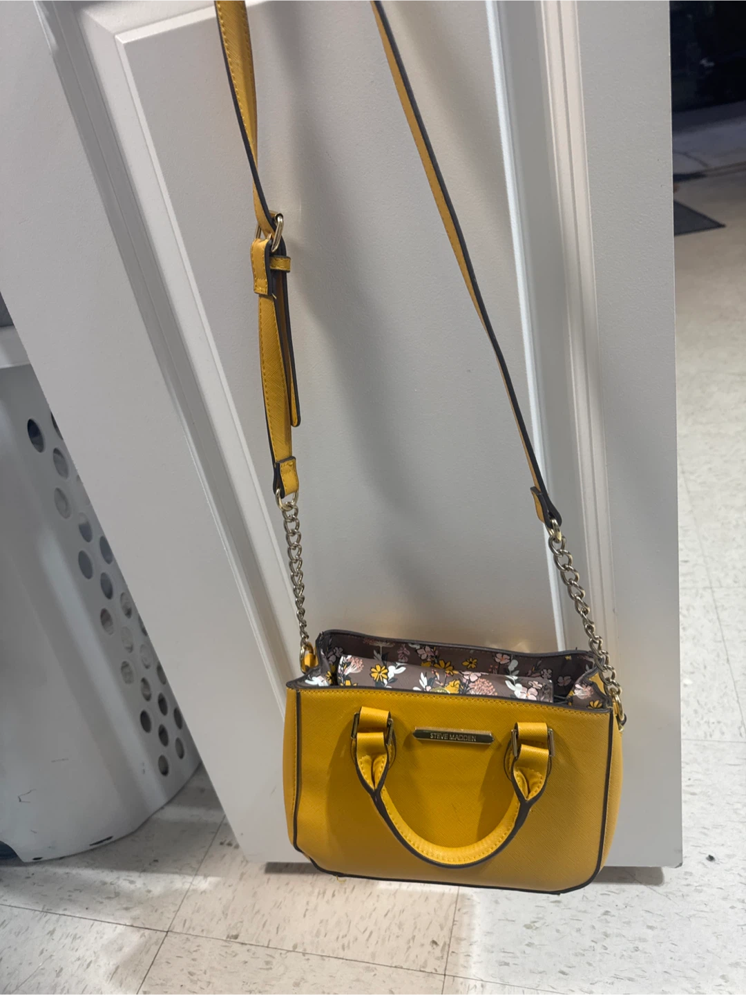 Steve Madden Yellow Satchel Bag - photo 3