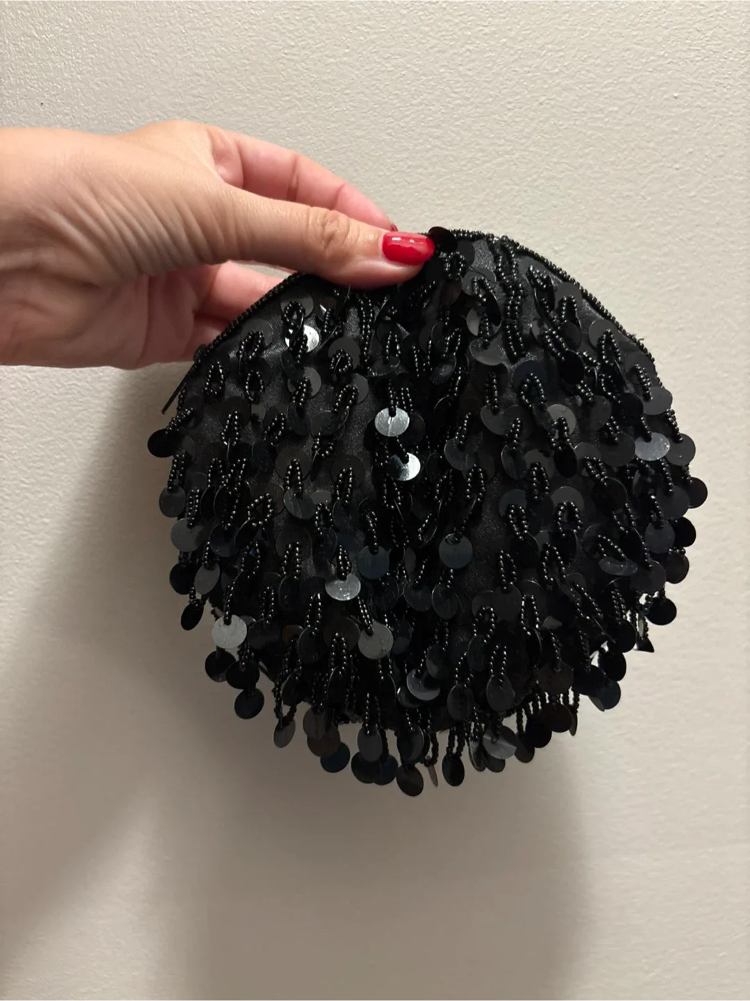 Black Beaded Evening Bag thumbnail