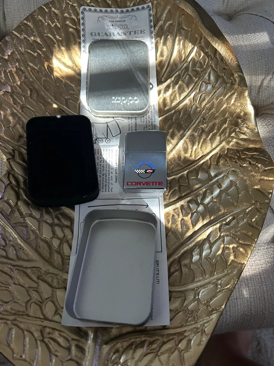 Zippo Corvette Lighter - Like New! image indicator(3)