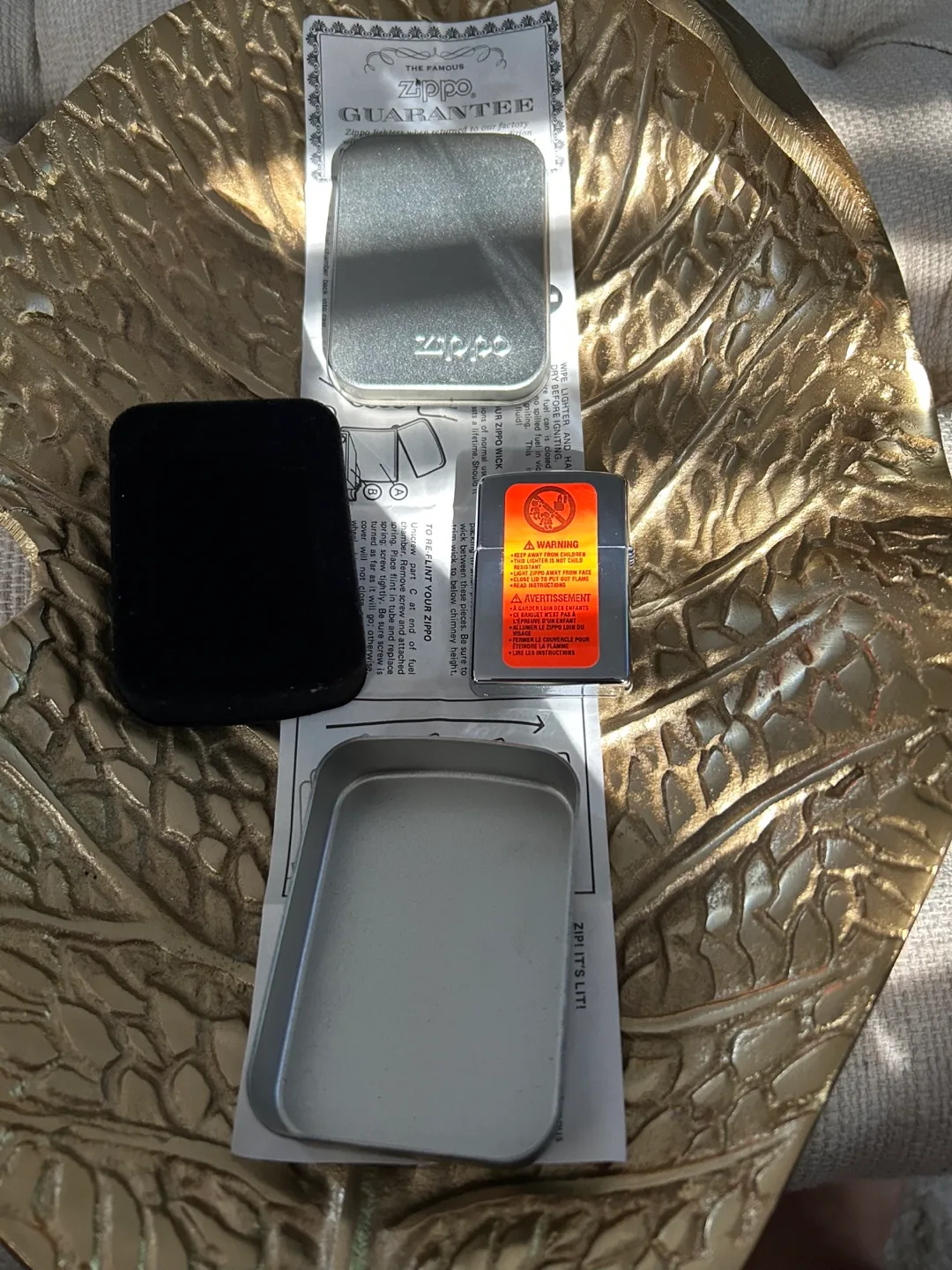 Zippo Corvette Lighter - Like New! image indicator(4)