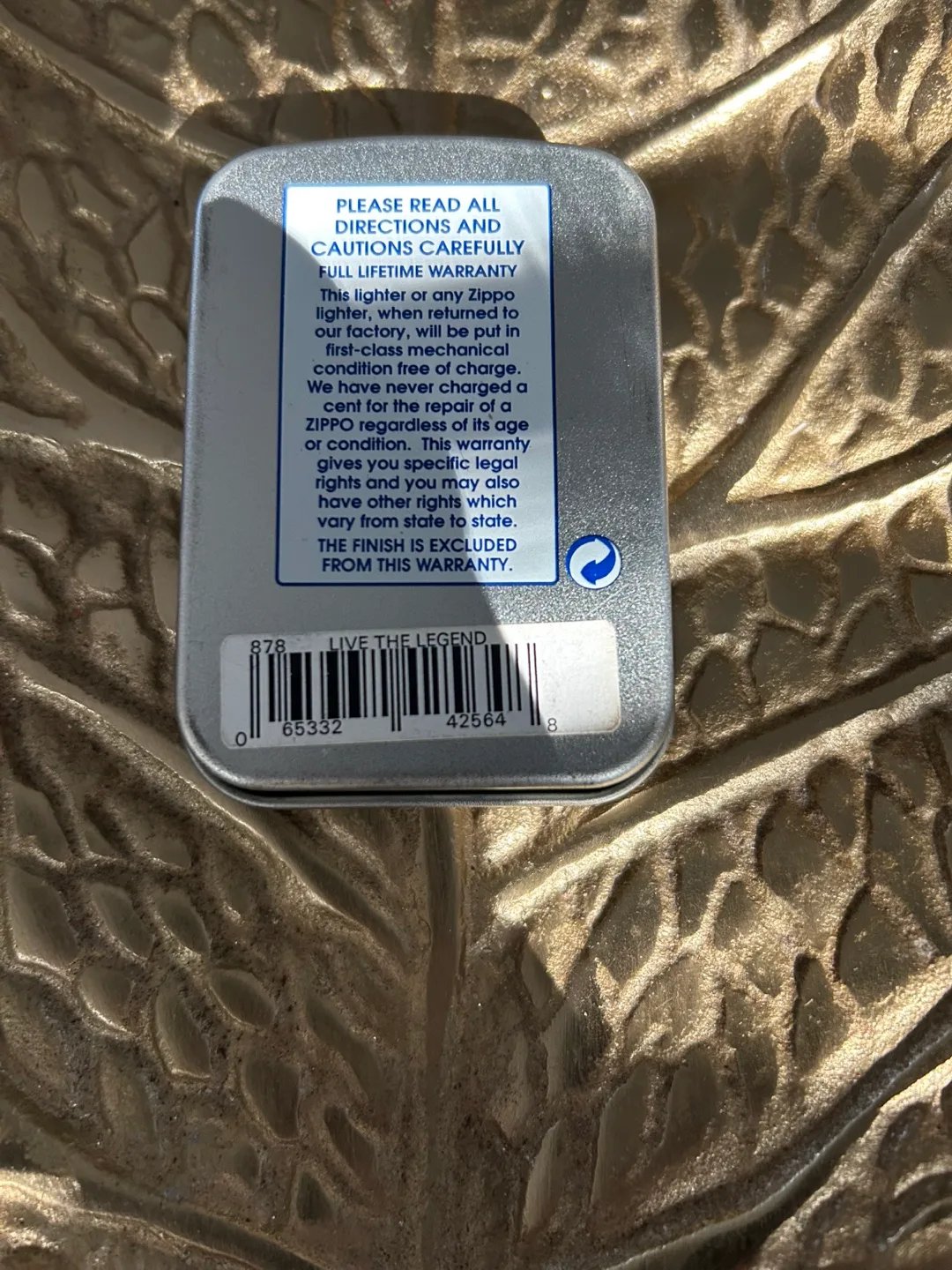 Zippo Corvette Lighter - Like New! image indicator(2)