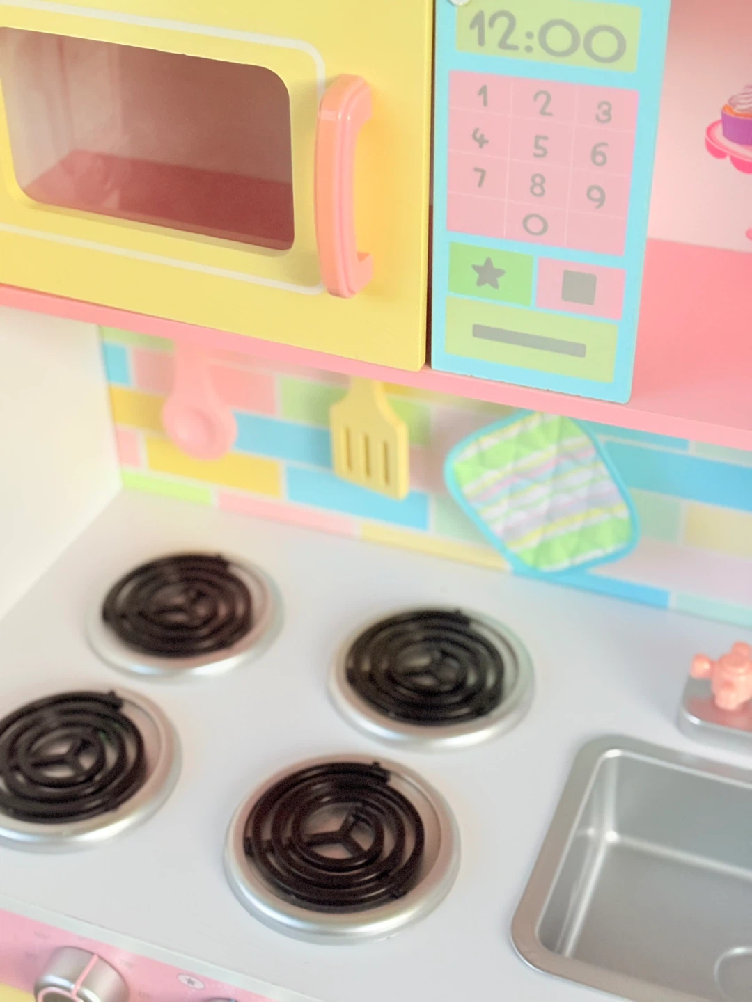 Kids Pastel Play Kitchen - photo 3