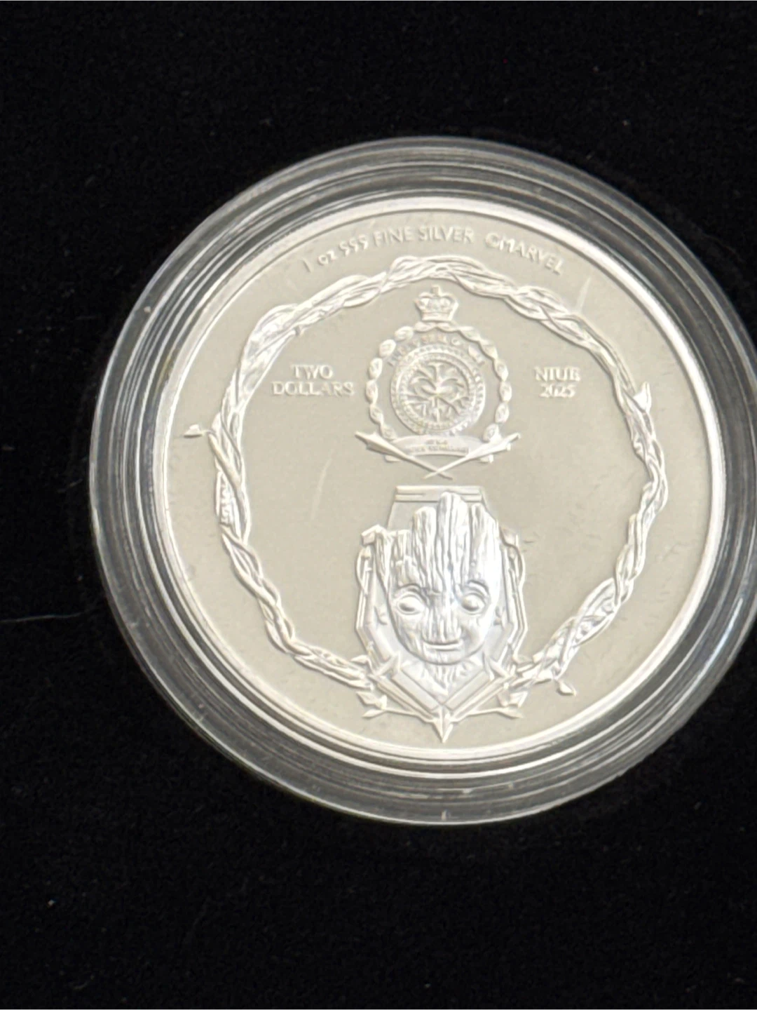 Marvel Groot 1 oz Silver Coin - New in Box! - photo 4