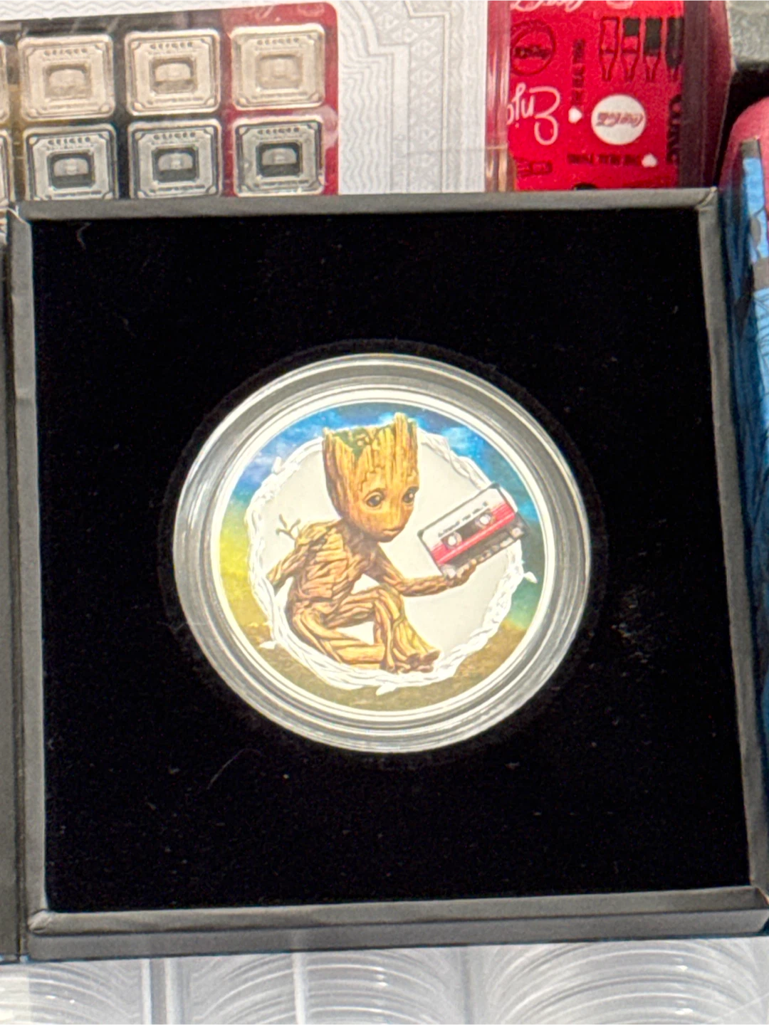 Marvel Groot 1 oz Silver Coin - New in Box! - photo 3