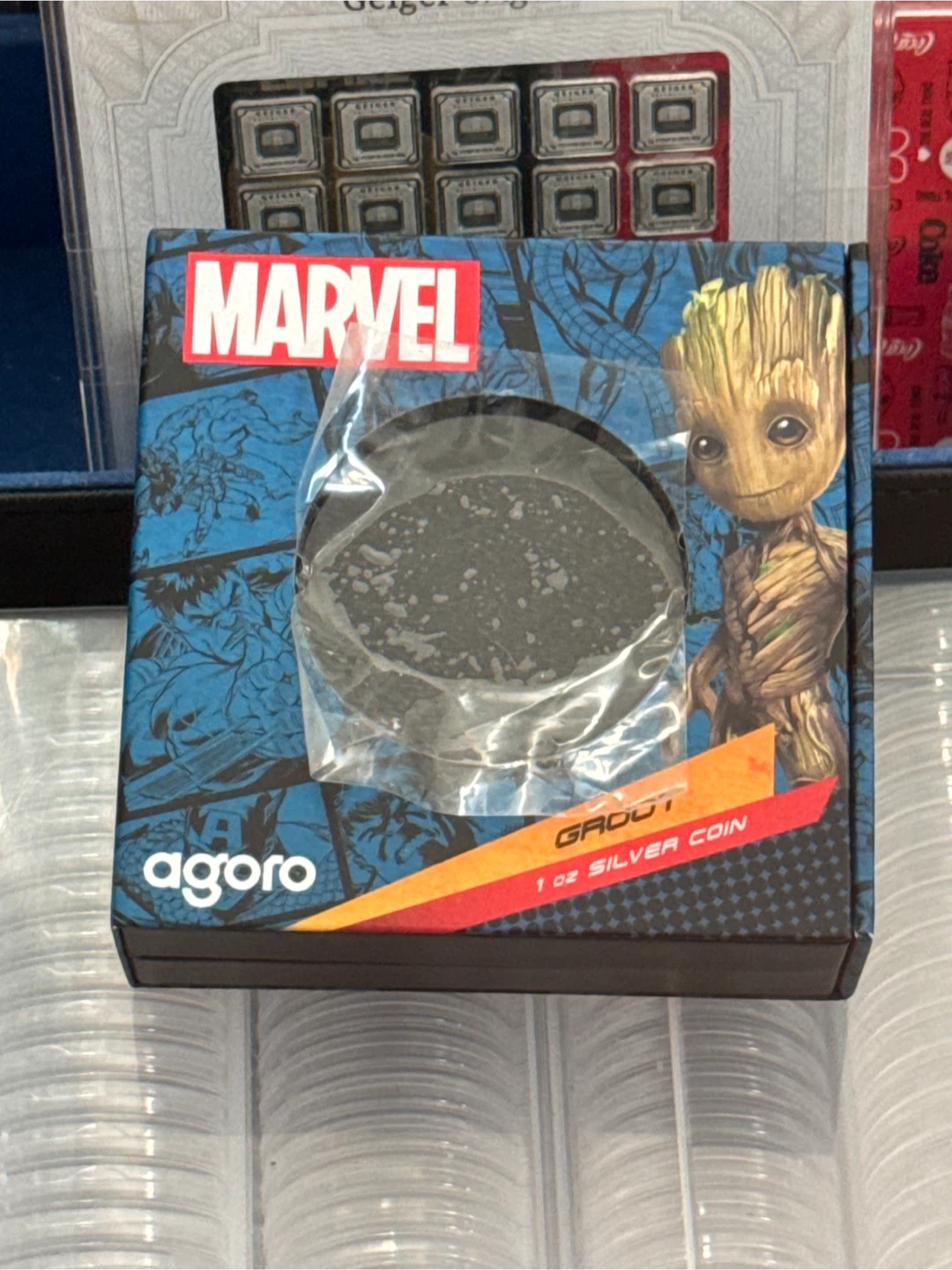 Marvel Groot 1 oz Silver Coin - New in Box!