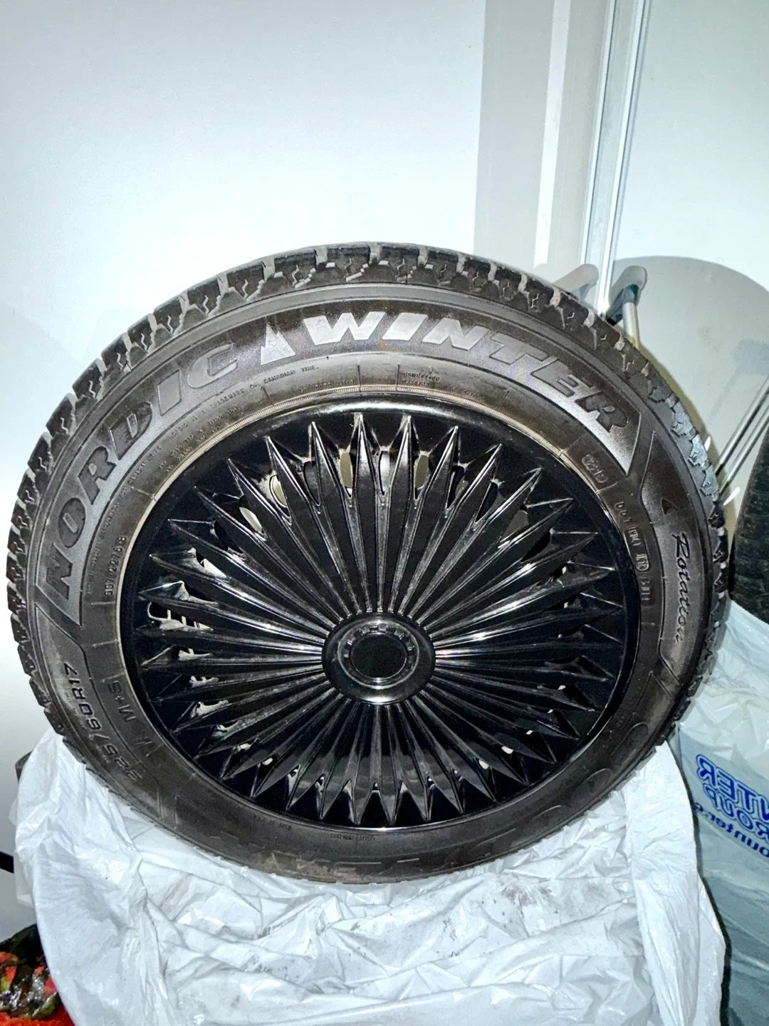 Goodyear Nordic Winter Tires with Rims & Wheel Caps 17” image indicator(2)