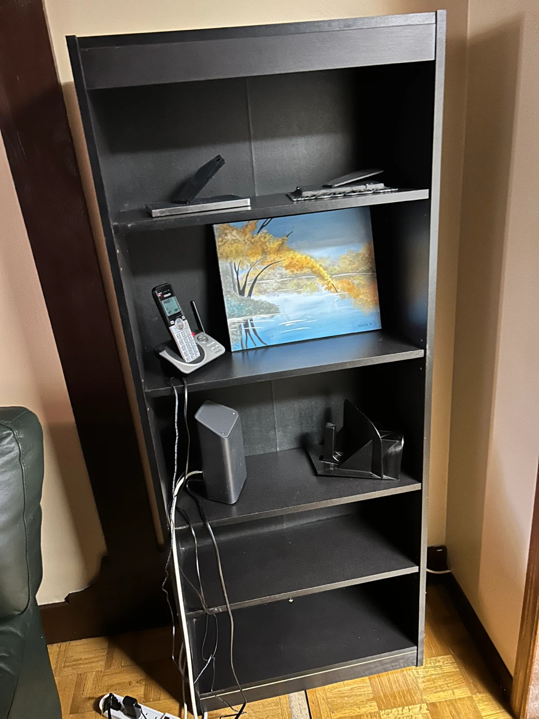 Black Bookshelf