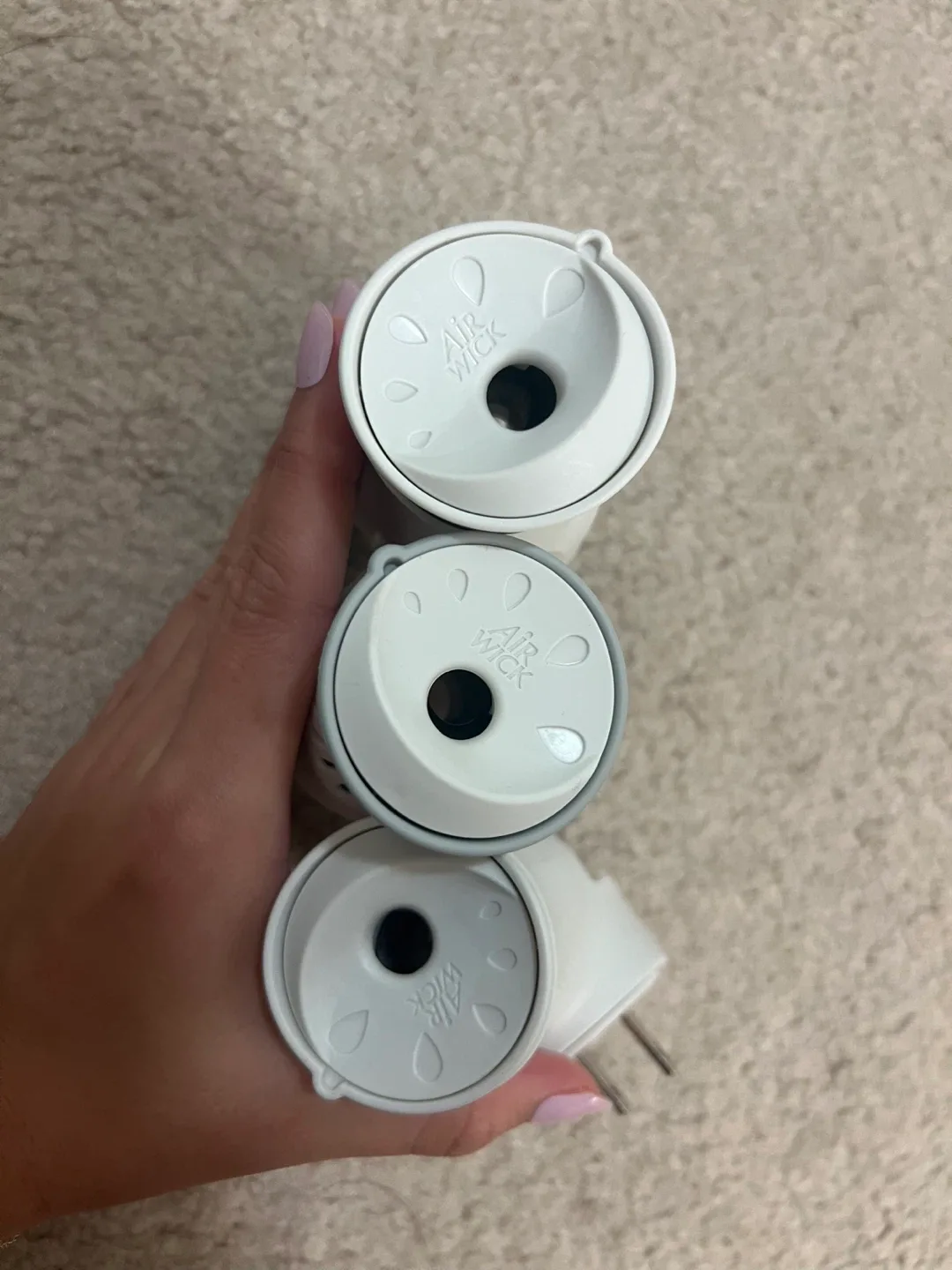 (Like New!) 3 Air Wick Plug In Scented Warmer image indicator(2)