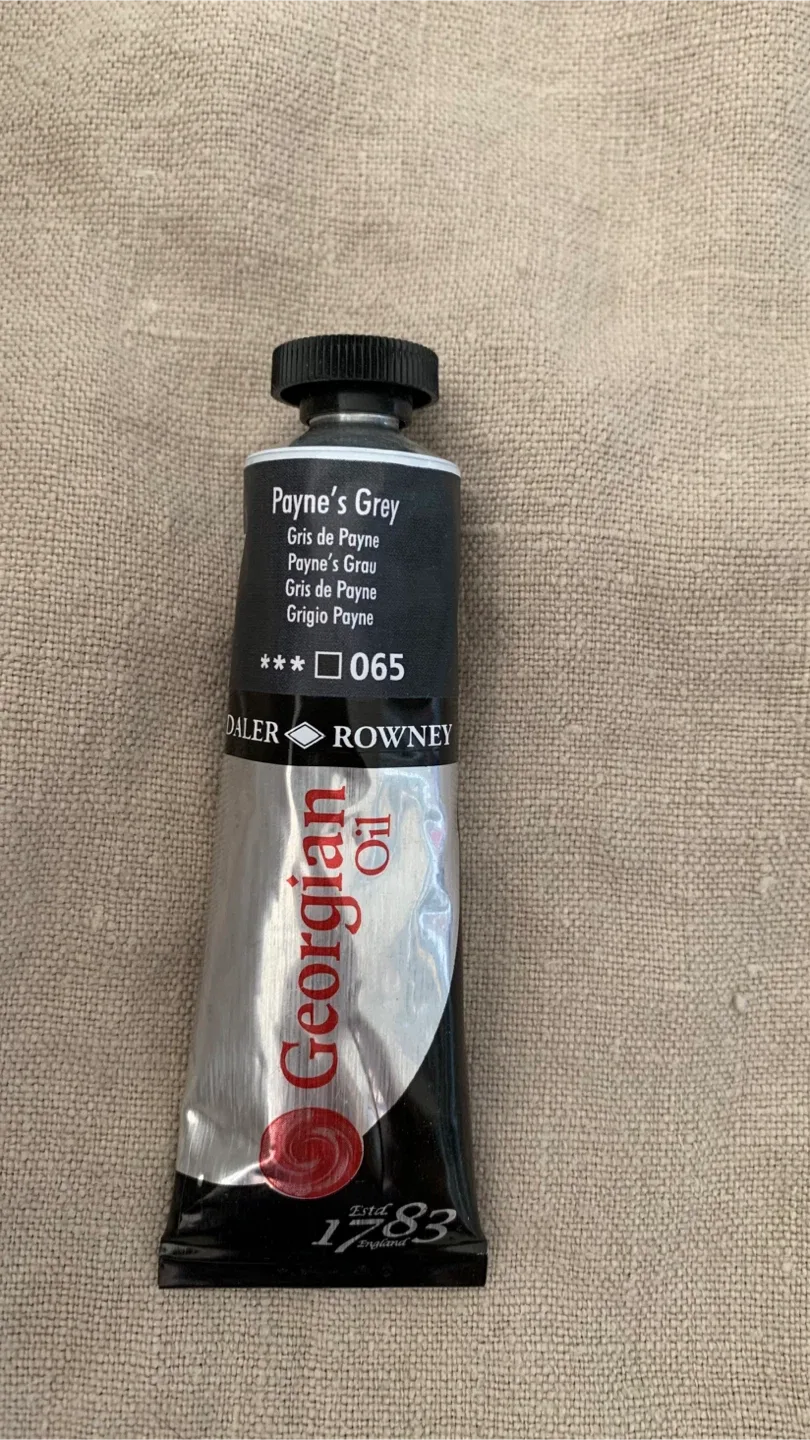 Daler-Rowney Georgian Oil Paint - Payne's Grey thumbnail
