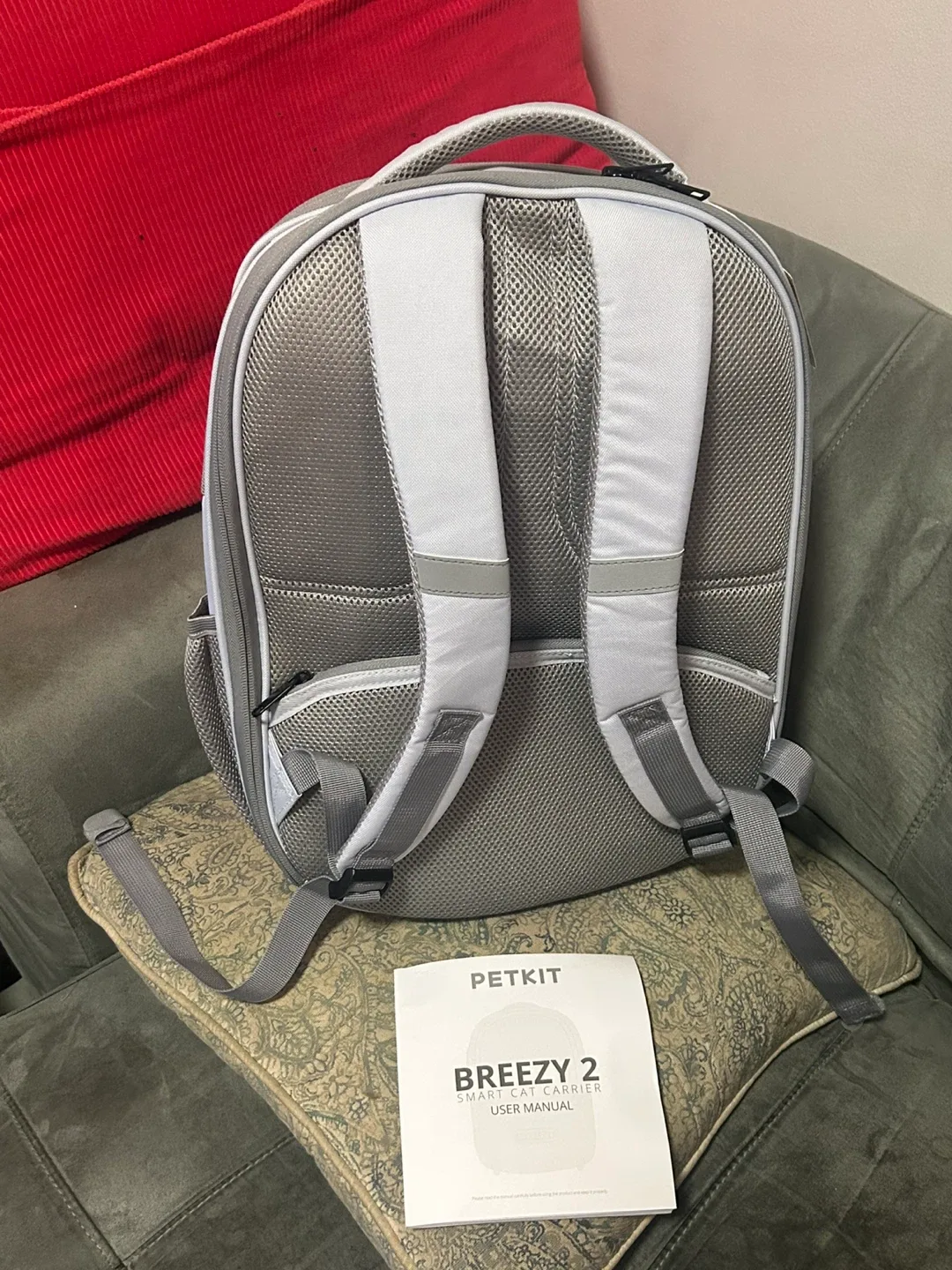 Petkit Breezy 2 Smart Cat Carrier Backpack - Pink image indicator(4)