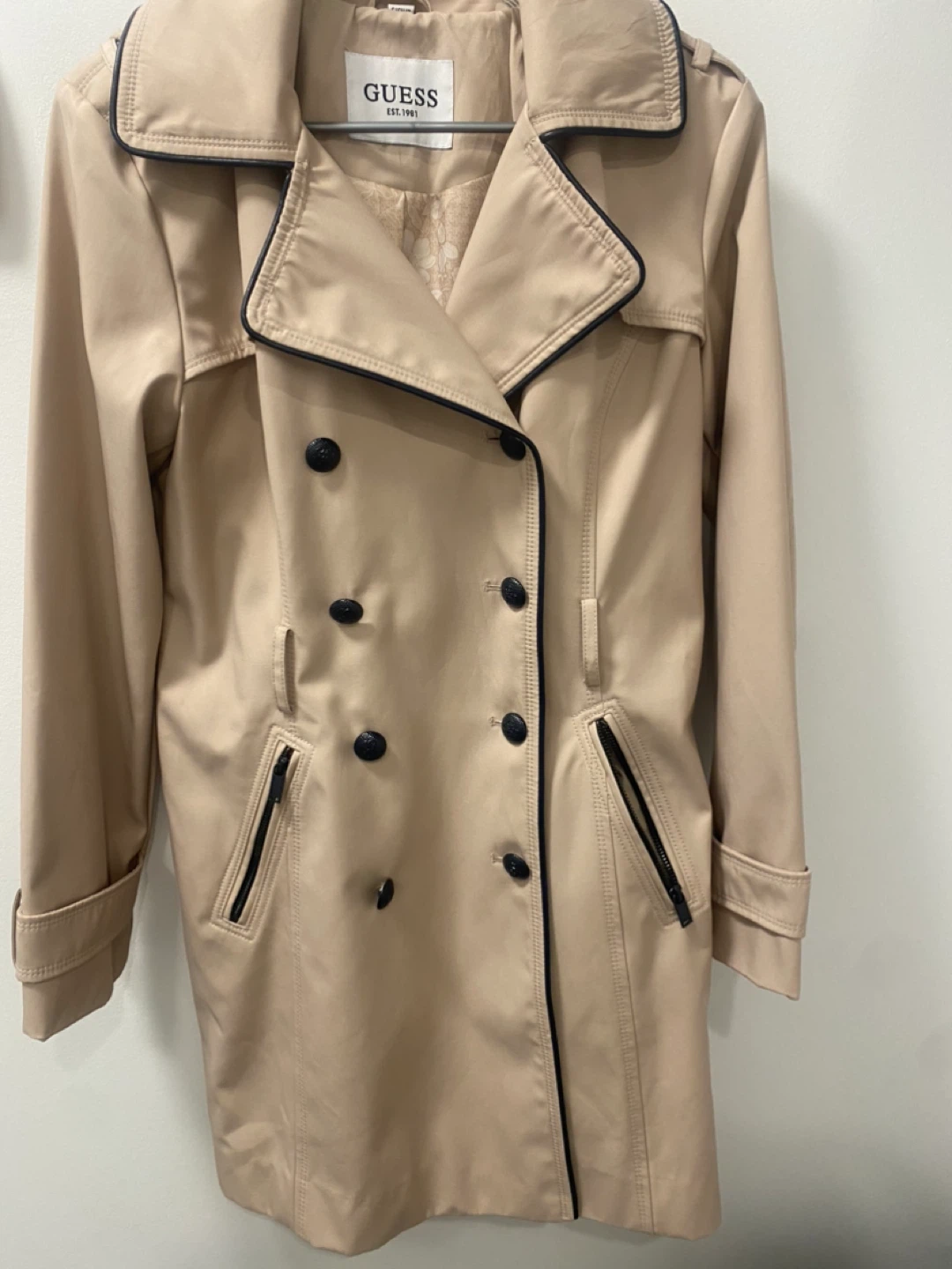 Guess Beige Trench Coat - photo 5