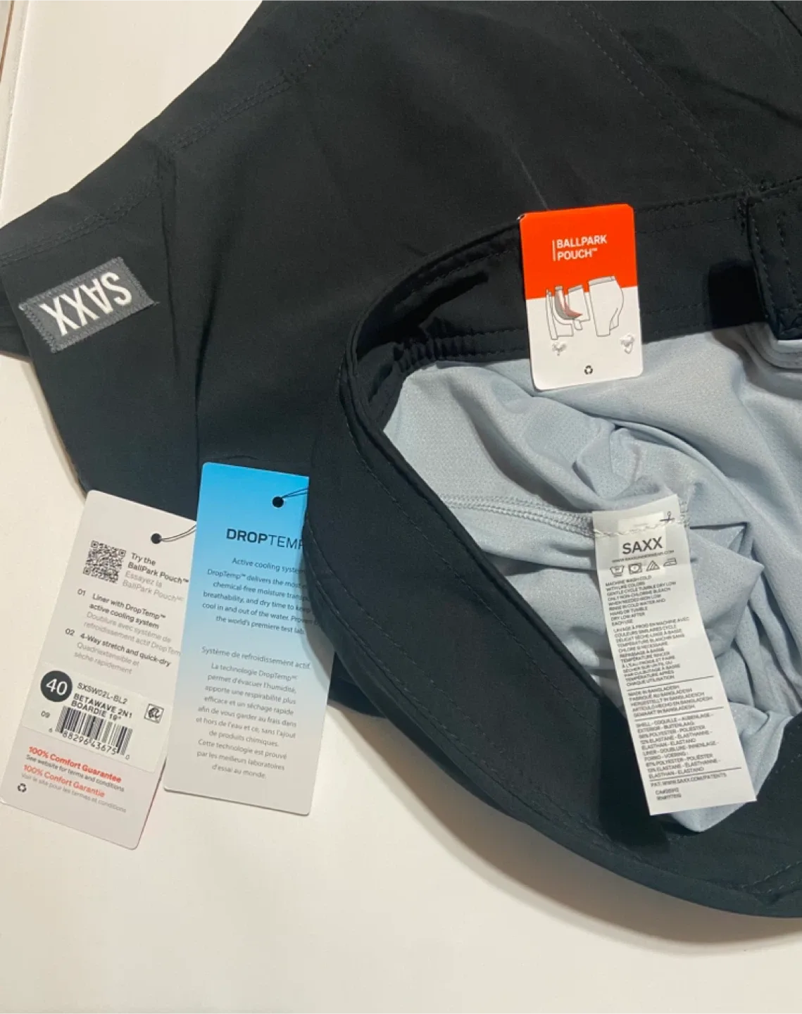 SAXX BetaWave 2N1 19" Shorts - Size 40 image indicator(6)