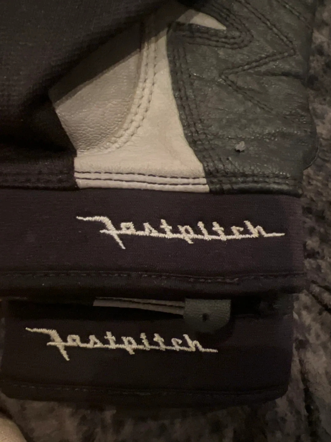 Paír of Nike womens Hyperdiamond softball batting gloves. image indicator(2)