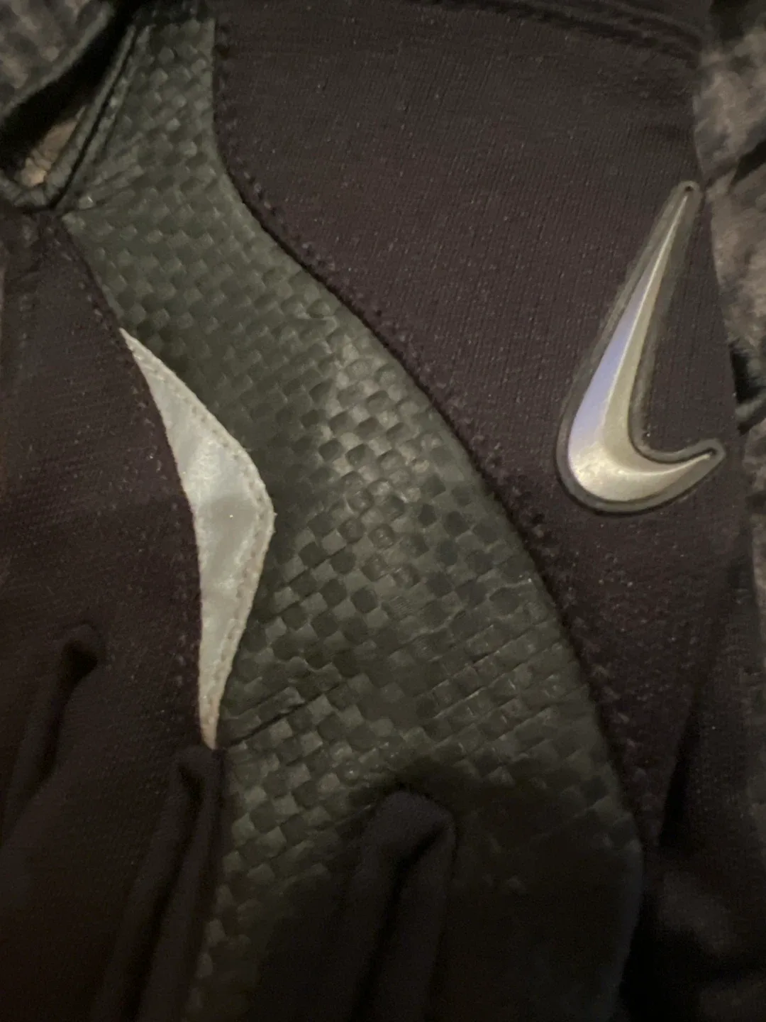 Paír of Nike womens Hyperdiamond softball batting gloves. image indicator(3)