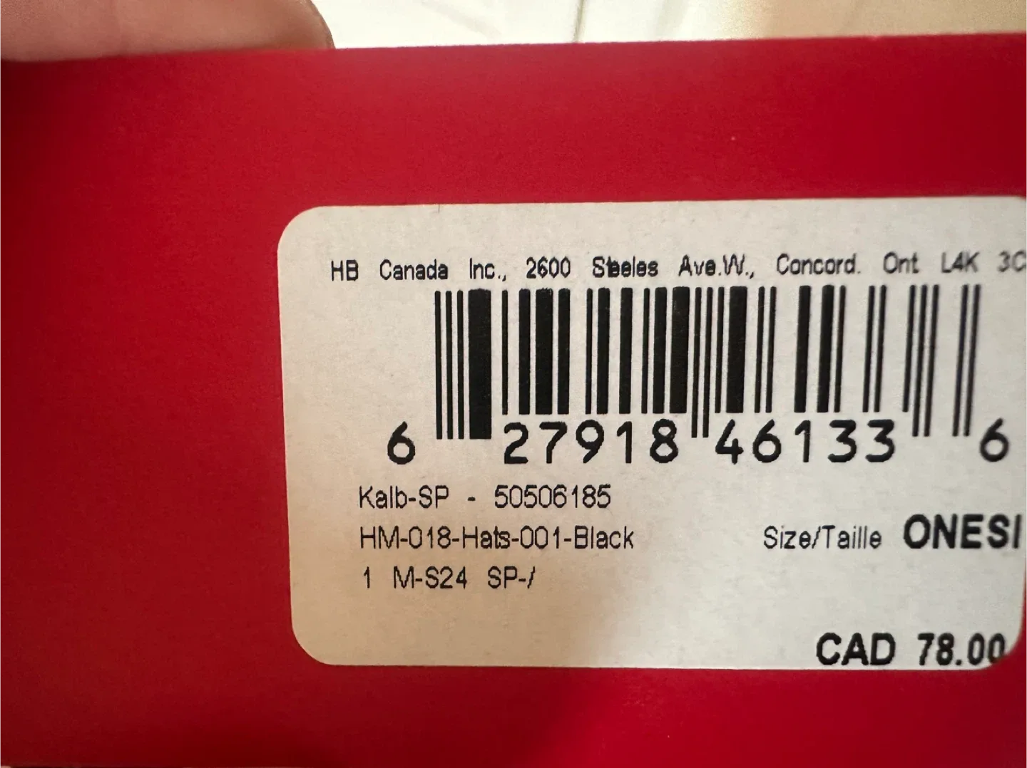 Hugo Red & Black Trucker Hat image indicator(3)