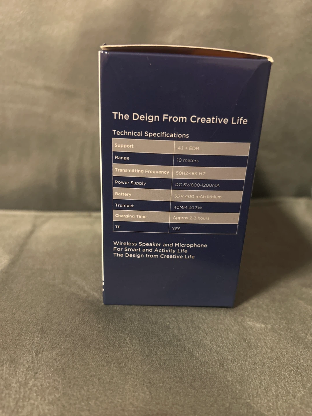 New Tech Trendz Vintage Bluetooth Speaker EB-1405 - photo 3