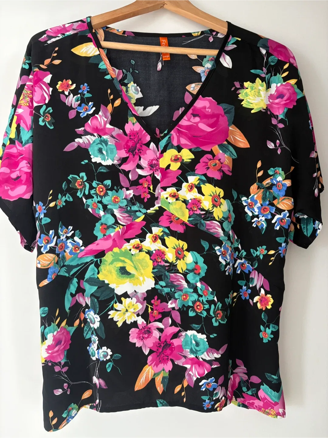 Floral Blouse - Size Large thumbnail