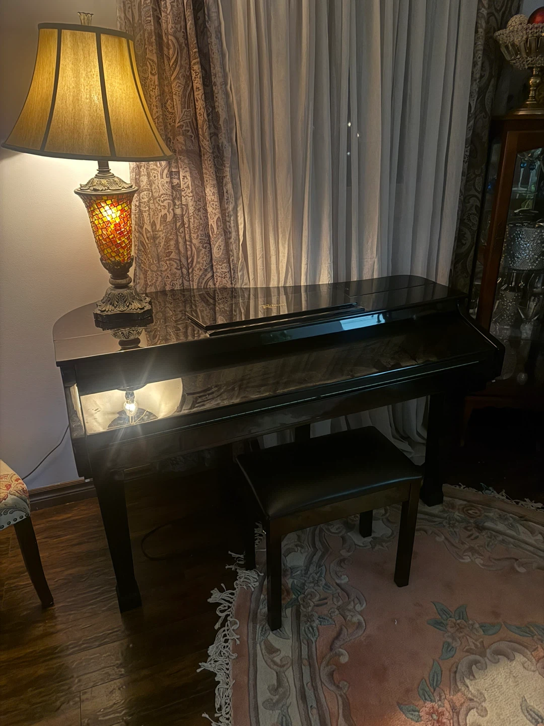 Roland Digital Mini Grand Piano with Bench