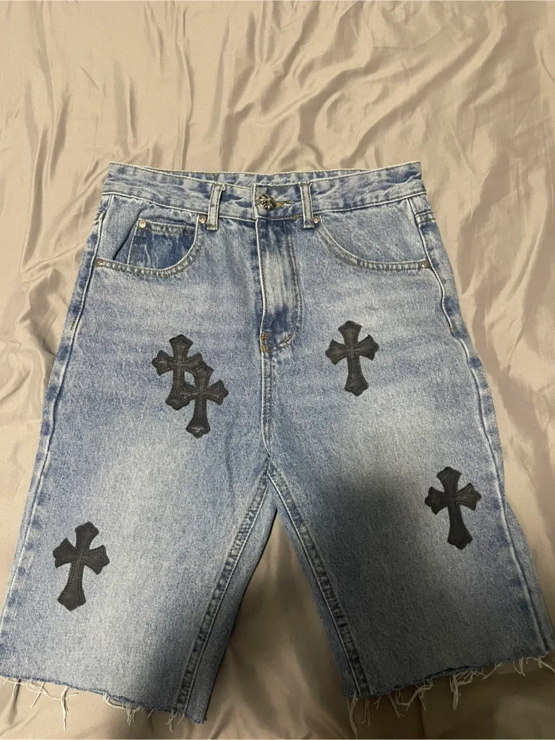 Chrome Hearts Levi's 550 Denim Shorts thumbnail