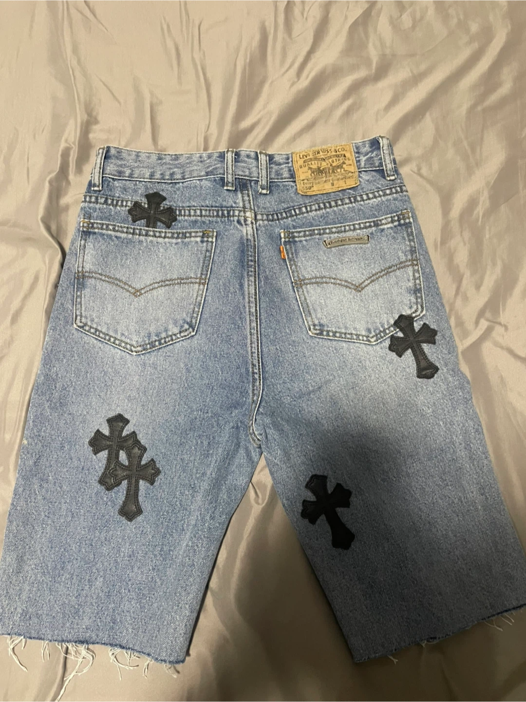 Chrome Hearts Levi's 550 Denim Shorts - photo 3