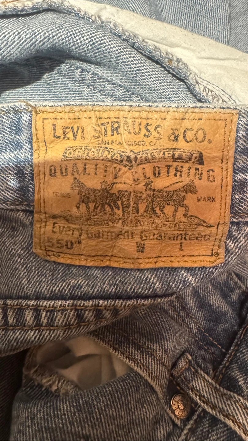 Chrome Hearts Levi's 550 Denim Shorts - photo 5