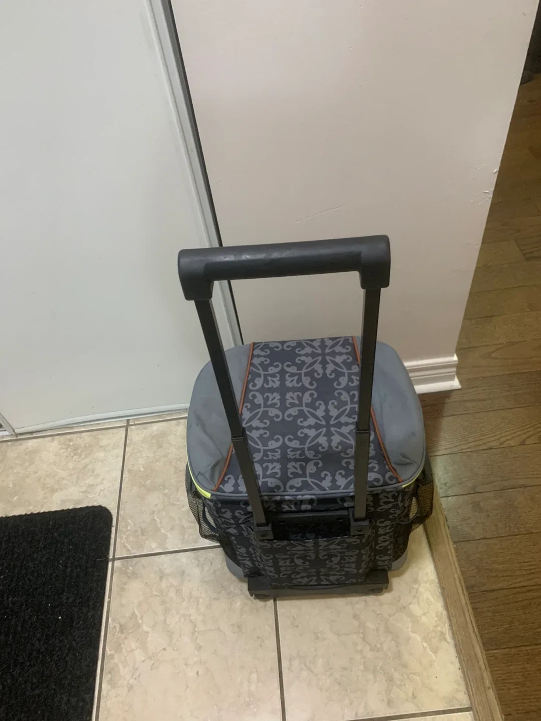 Arctic Zone Rolling Cooler - Grey - wheel and zipper image indicator(4)