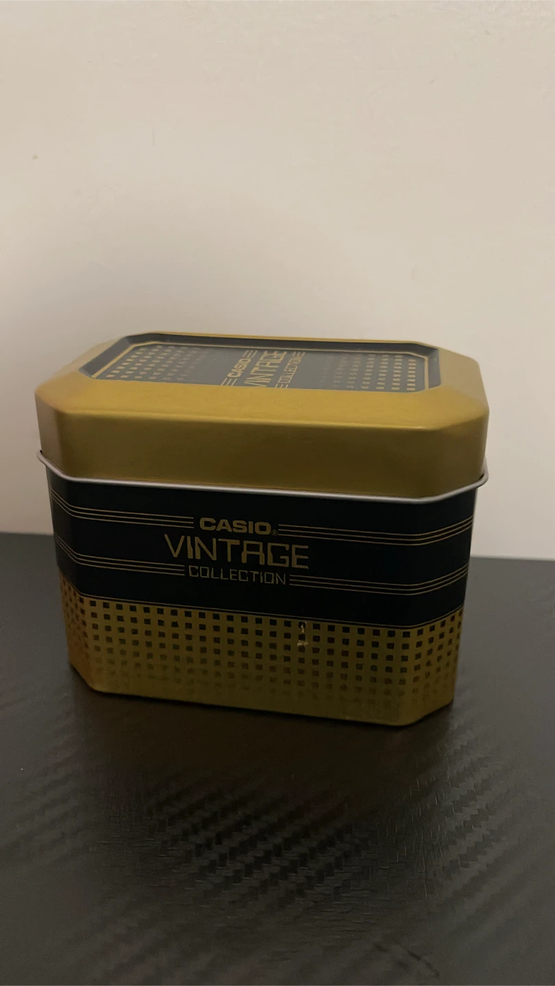 Casio Vintage Collection Gold Watch with Box - photo 5