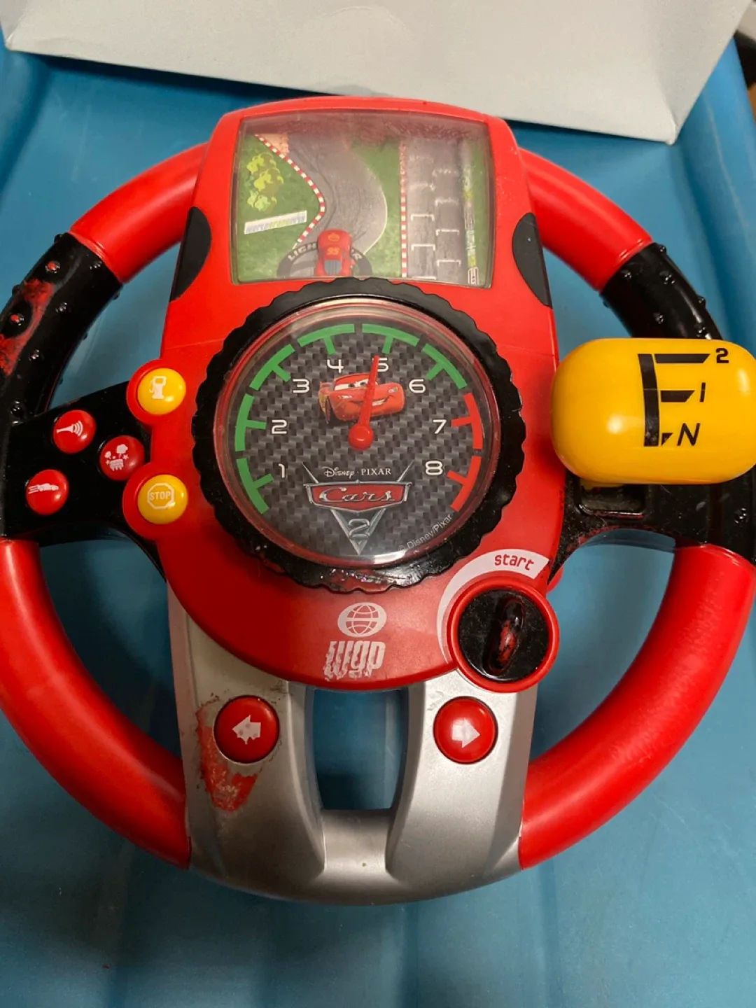 Disney Cars Interactive Steering Wheel Toy thumbnail
