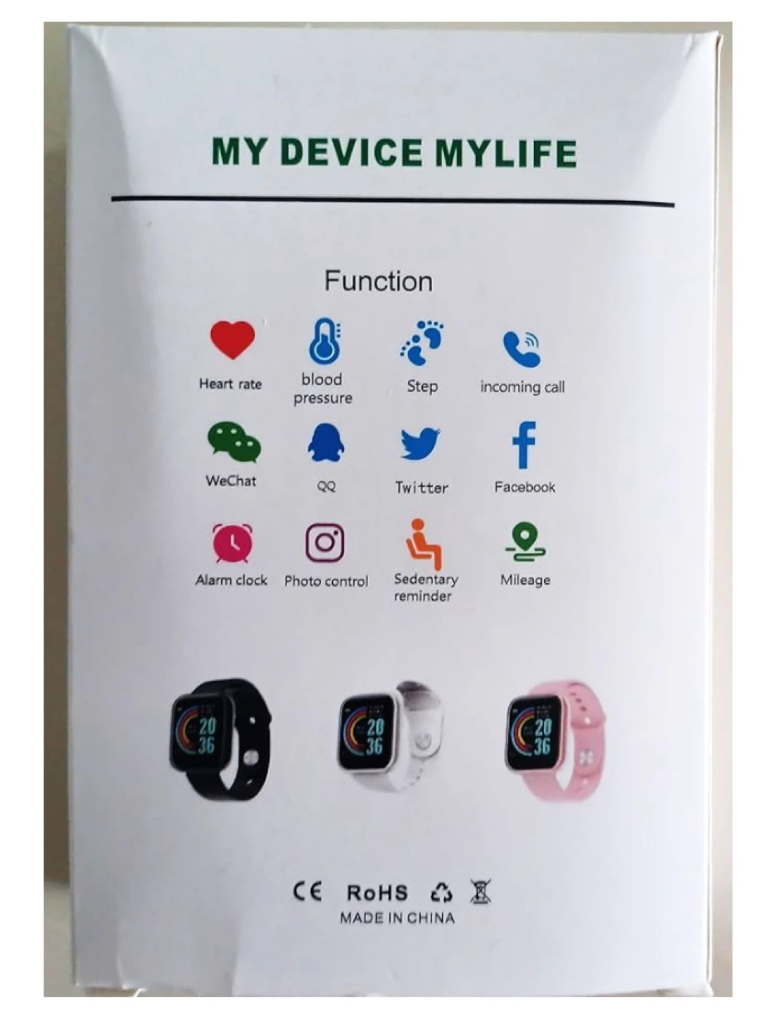MY DEVICE MYLIFE Smart Bracelet - photo 3