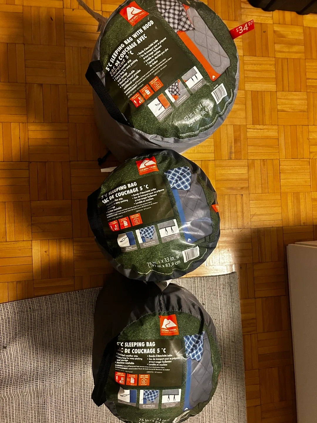 🥕 3 Ozark Trail 5°C Sleeping Bag image indicator(8)