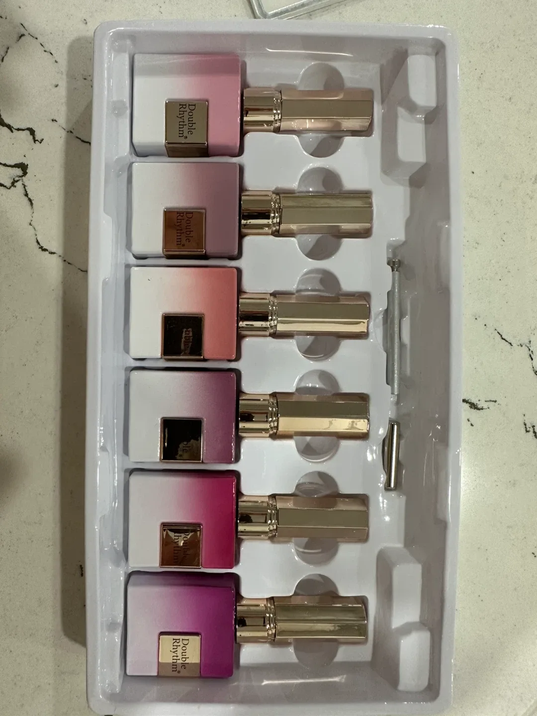 New Glass Lavender Cat Eye Gel Polish Set image indicator(3)