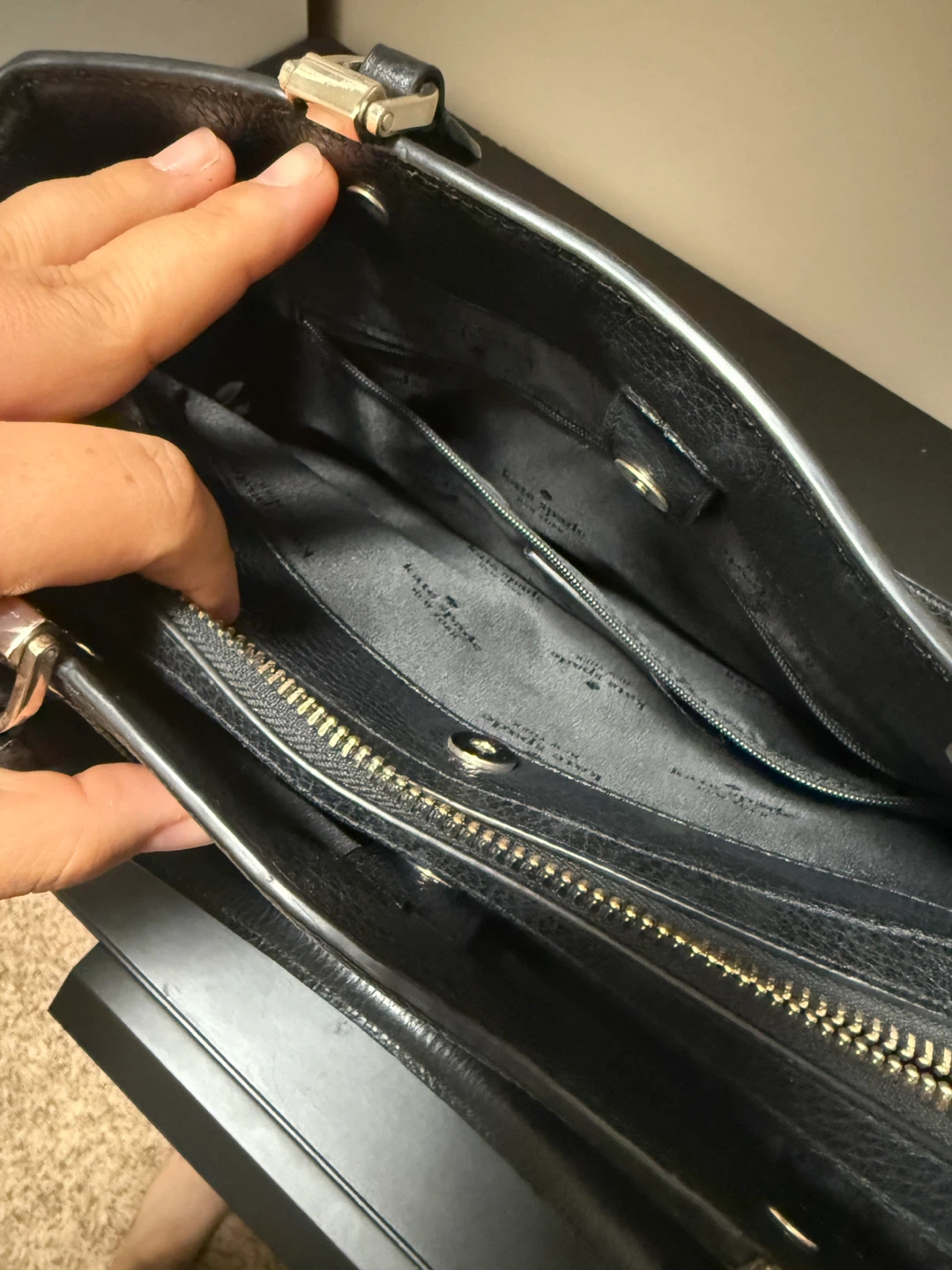 Kate Spade Black Leather bag - photo 2