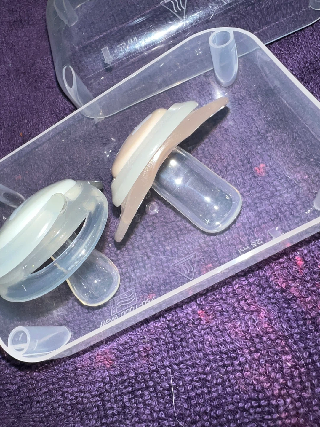 Tommee Tippee Pacifiers with Case