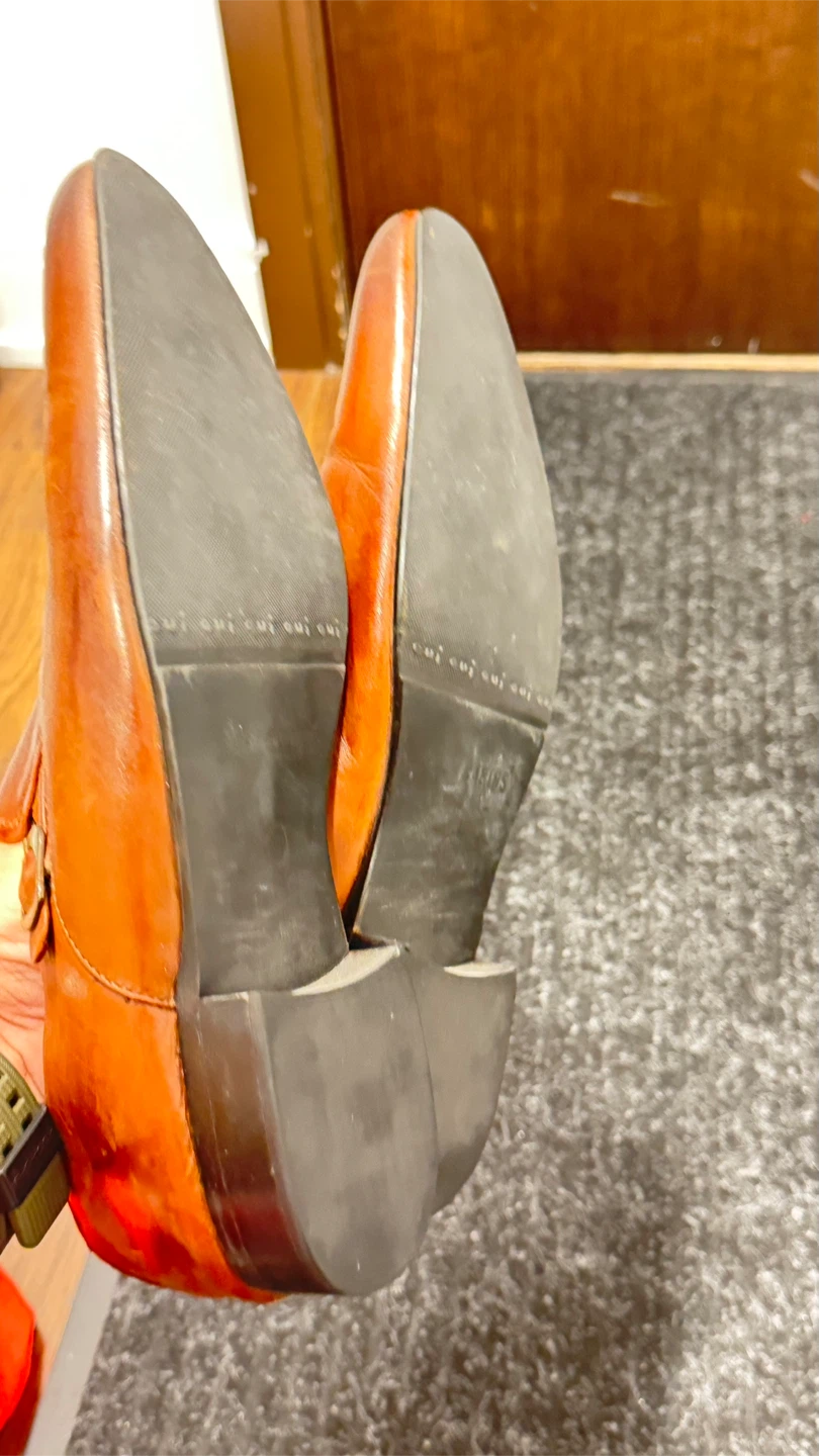 Don Carlos Brown Leather Dress Shoes - photo 3