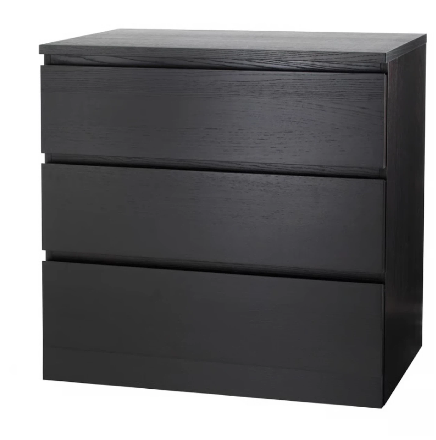 MOVE OUT SALE: IKEA Black-Brown 3-Drawer Chest
