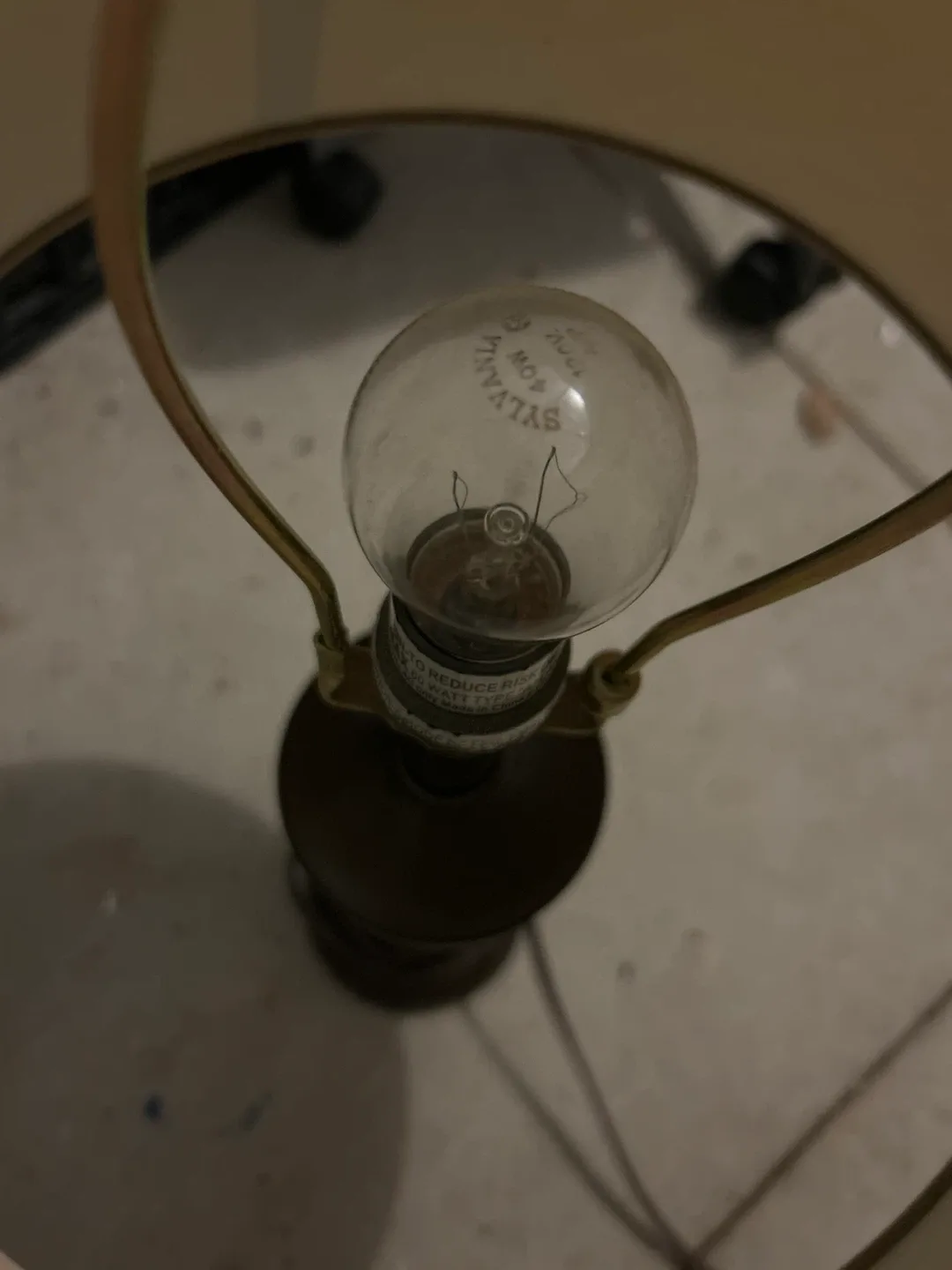 Table Lamp with Beige Shade 🧡 image indicator(2)