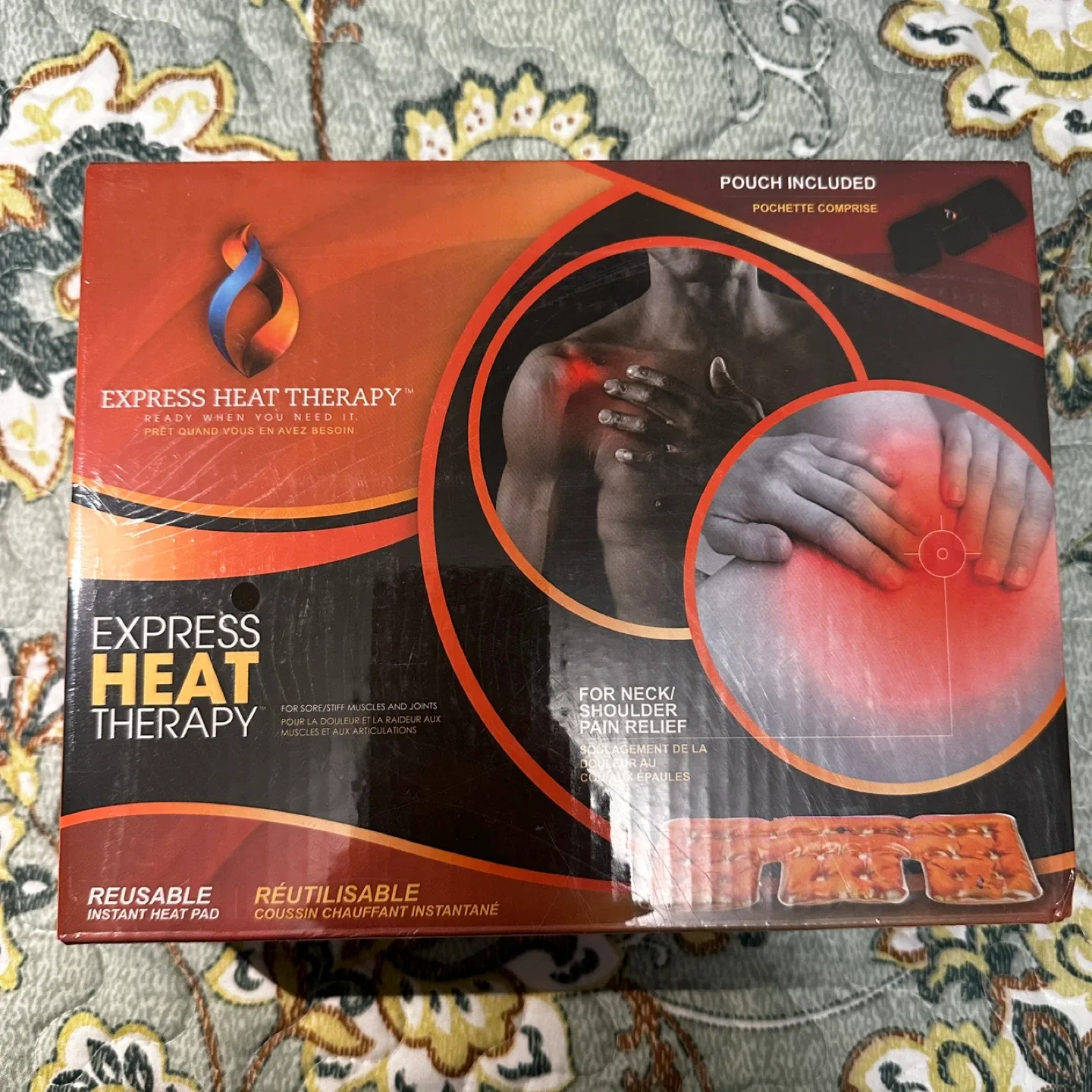 Express Heat Therapy Reusable Instant Heat Pad thumbnail