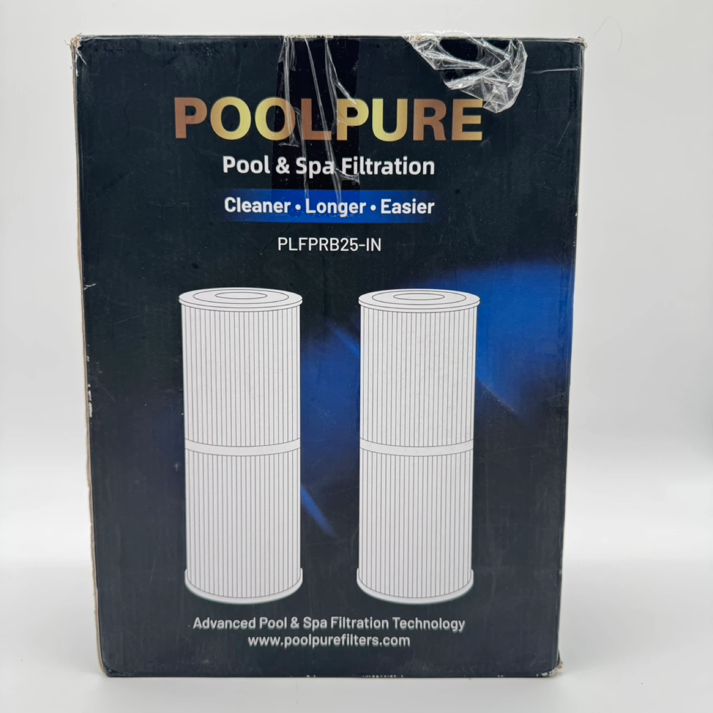 2 PK.  POOLPURE FILTERS #PLFPRB50-IN / POOL & SPA FILTRATION