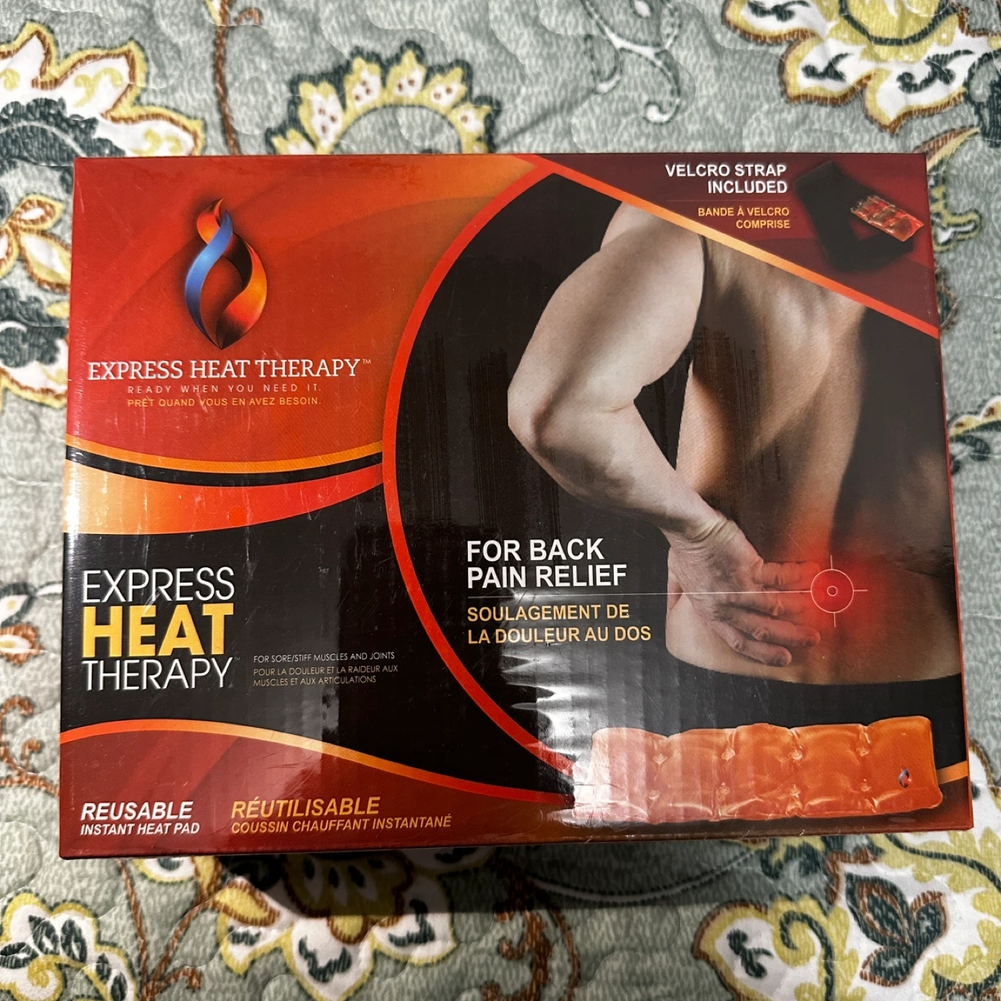Express Heat Therapy Reusable Heat Pad - New