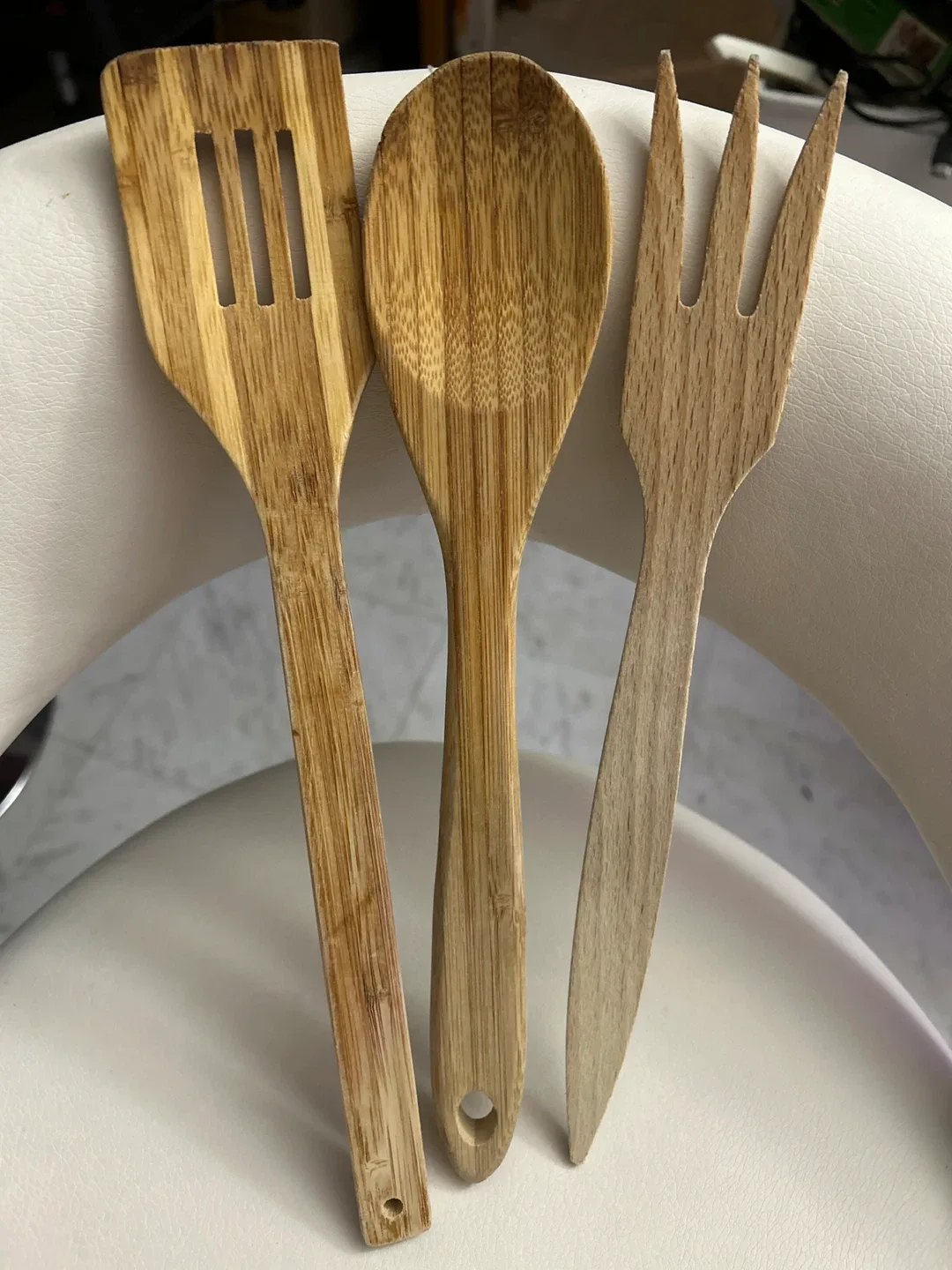 🧡 Wooden Kitchen Utensils - Spatula, Spoon, Fork thumbnail