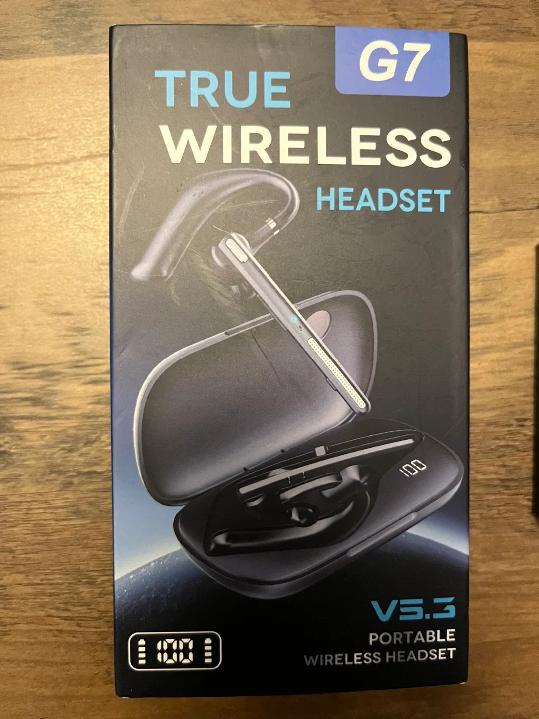 True G7 Wireless Headset - New in Box thumbnail