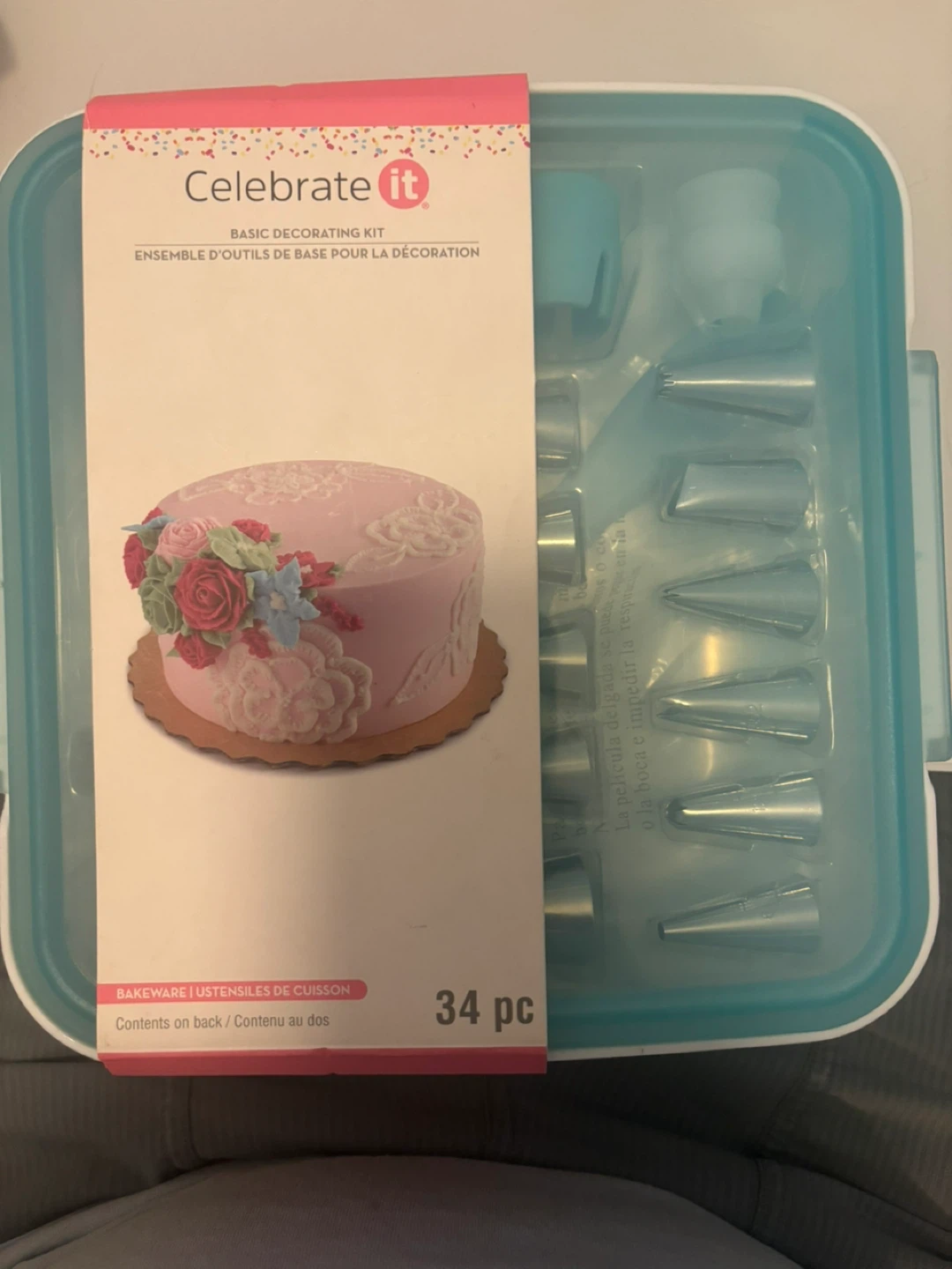 Celebrate It Basic Cake Decorating Kit - 34 Piece
