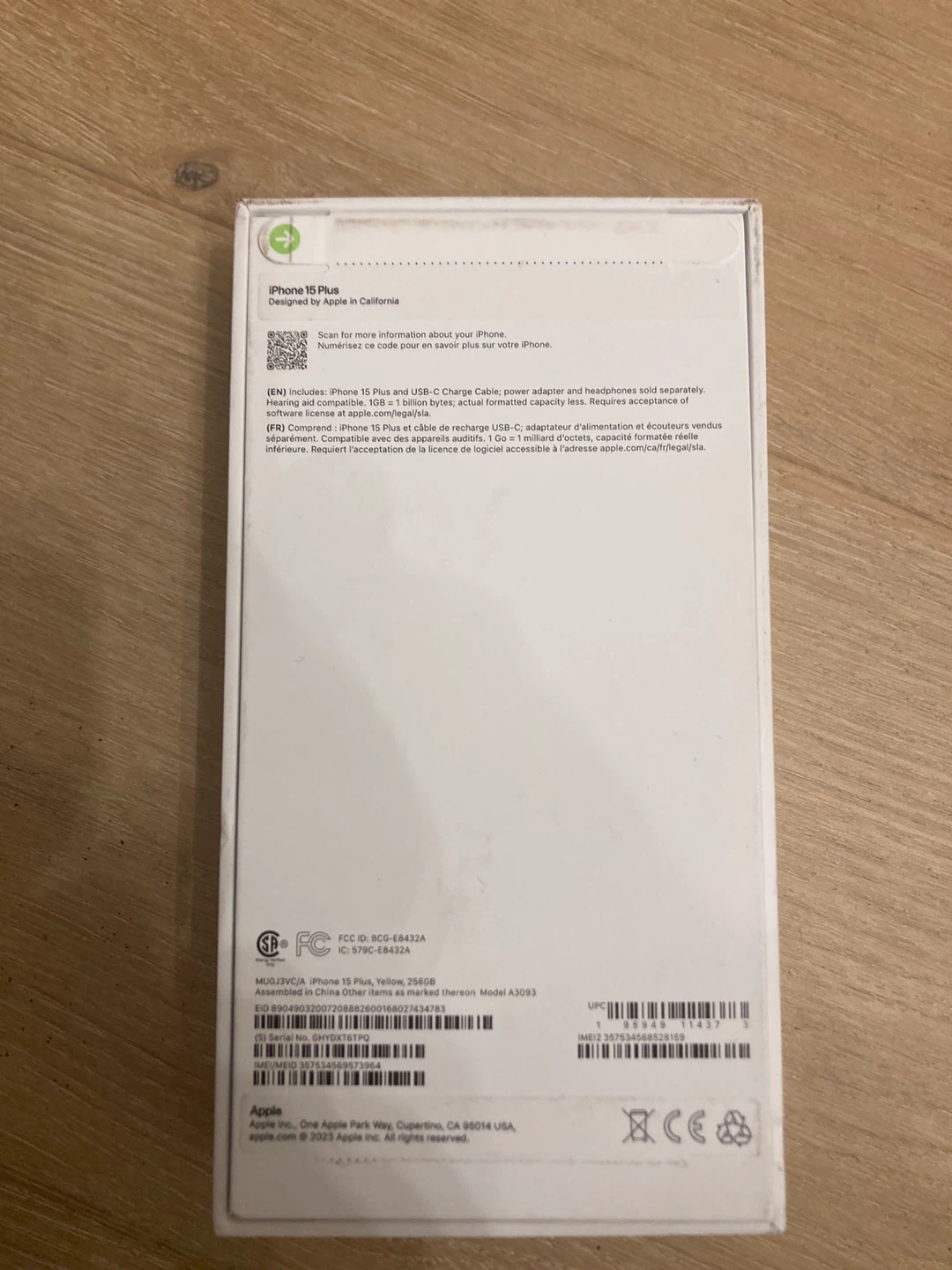 New iPhone 15 Plus - photo 2
