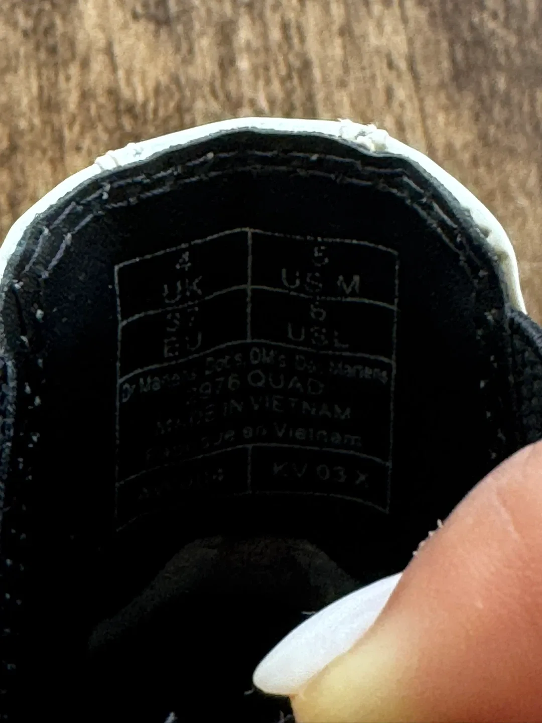 Dr. Martens 2976 Quad White Chelsea Boots - US 5 image indicator(5)