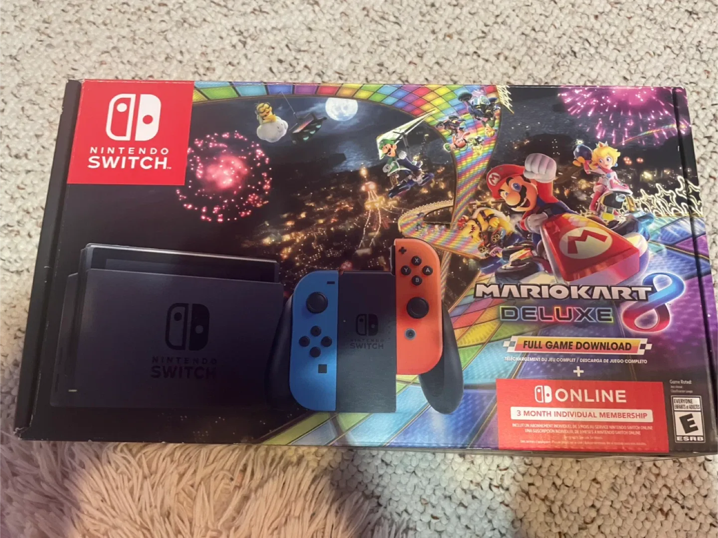 Nintendo Switch Console with Mario Kart 8 Deluxe image indicator(2)