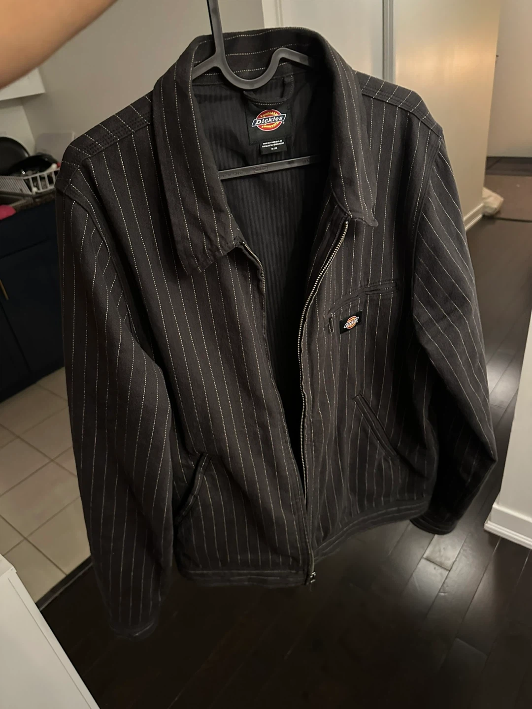Dickies Pinstripe Jacket - Size M