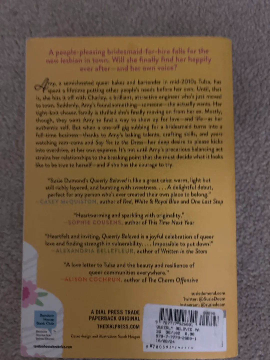 Queerly Beloved Novel by Susie Dumond image indicator(2)