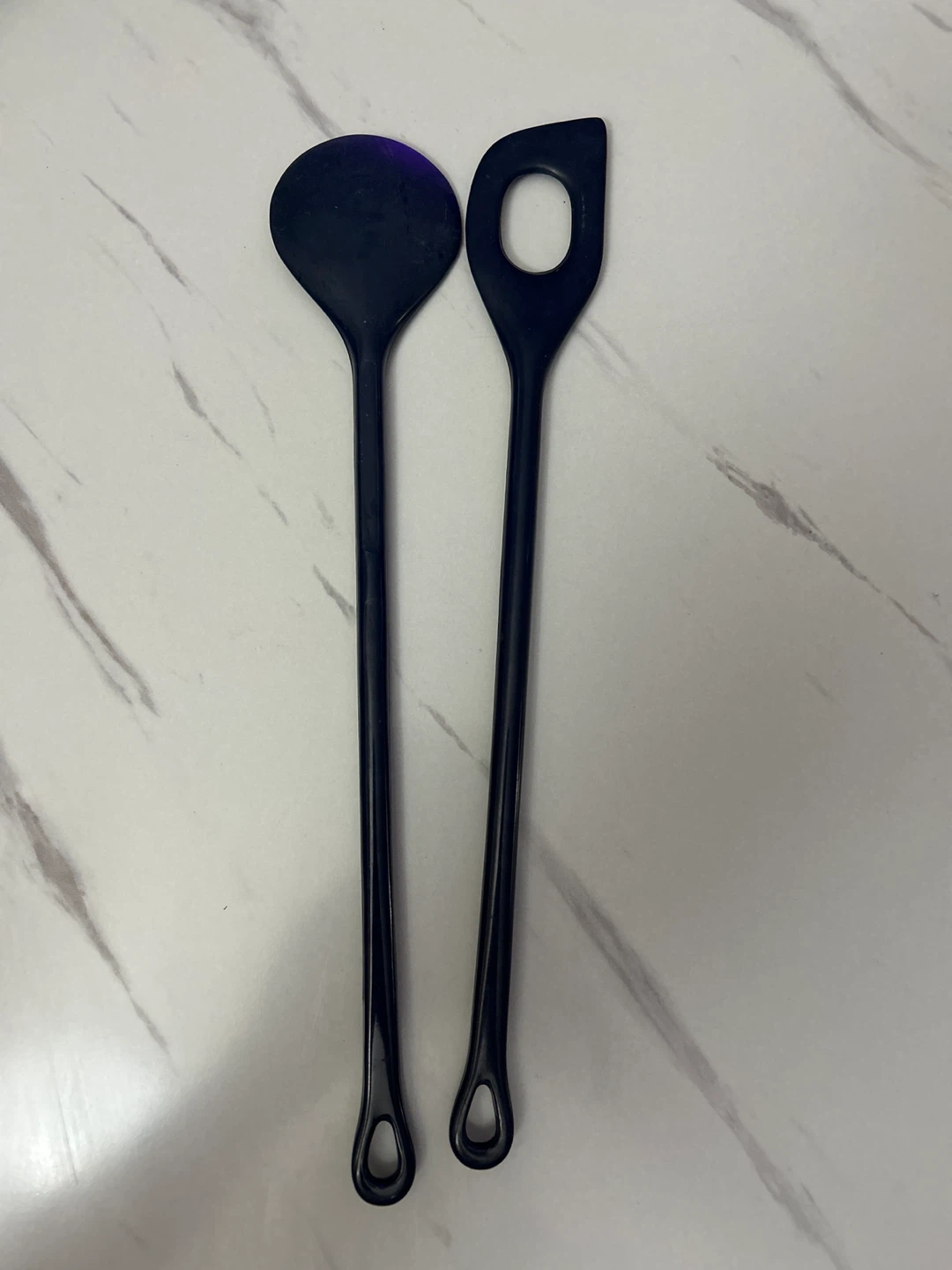 🧡 Silicone Kitchen Utensils - Spoon & Spatula
