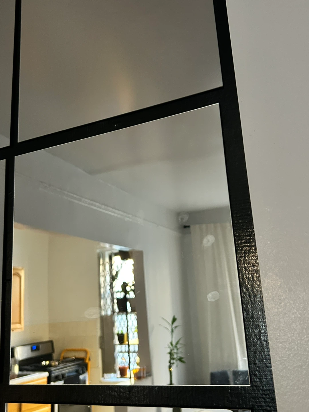 23-Piece Wall Mirror Set.Frameless Glass Tiles (Like New) - photo 2