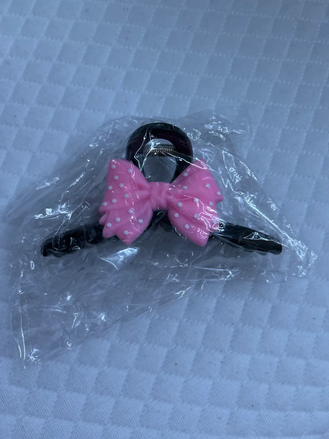🧡 Barbie Hair Clip - Pink Bow image indicator(2)